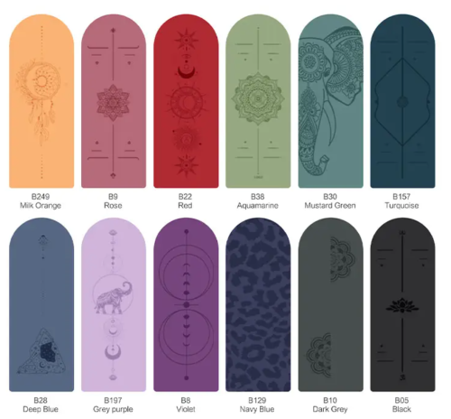Full Printing Customize Logo yoga mats