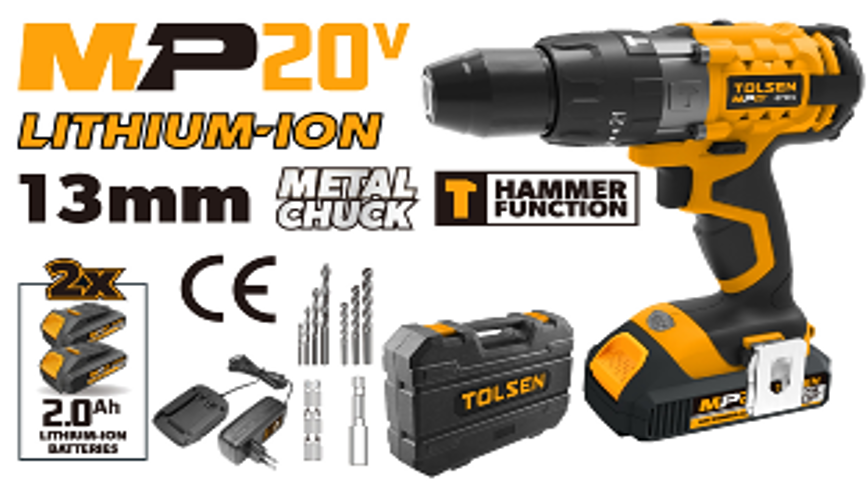 Li-ion cordless impact drill